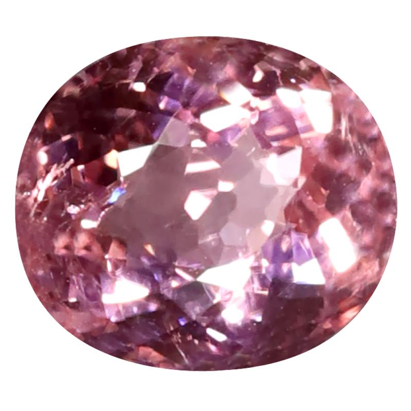 1.77 ct Gorgeous Oval Cut (8 x 7 mm) Mozambique Pink Tourmaline Natural Gemstone