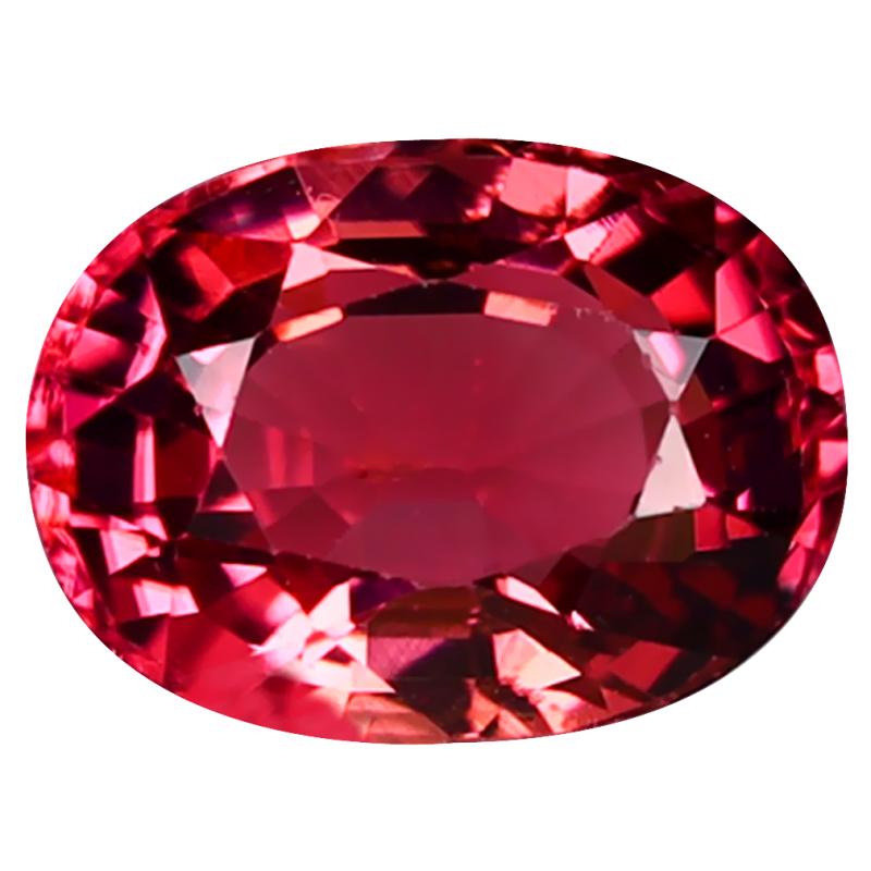 2.00 ct Sparkling Oval Cut (9 x 6 mm) Mozambique Pink Tourmaline Natural Gemstone