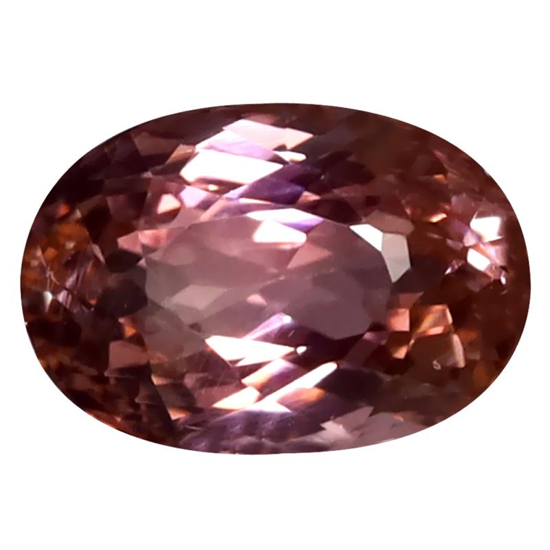 1.48 ct Remarkable Oval Cut (8 x 6 mm) Mozambique Pink Tourmaline Natural Gemstone
