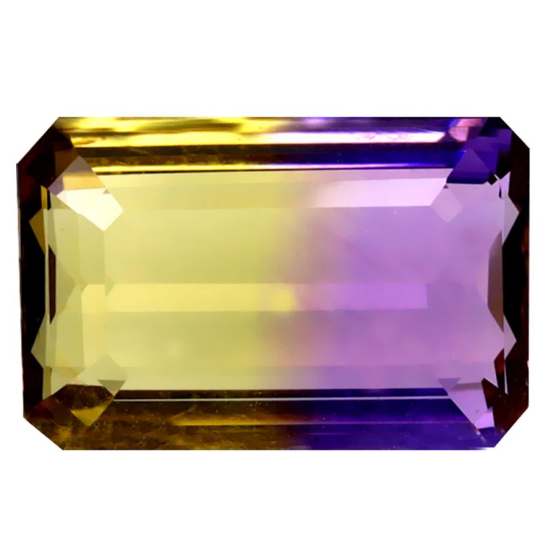 5.76 ct Exquisite Octagon Cut (14 x 9 mm) Unheated / Untreated Natural Ametrine Loose Gemstone