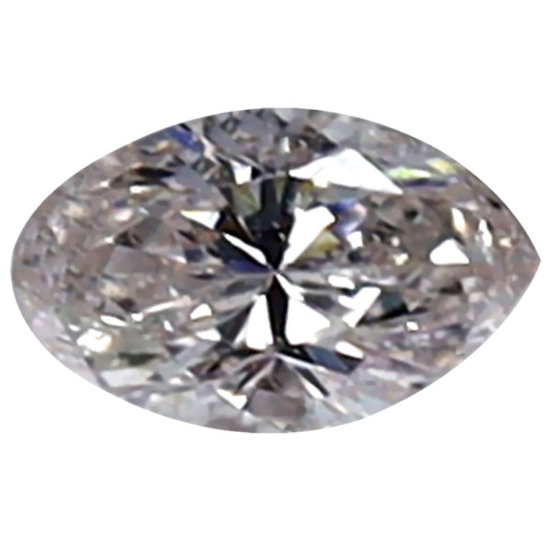 0.07 ct Superb Marquise Cut (4 x 2 mm) D (Colorless) Unheated / Untreated Diamond Natural Gemstone