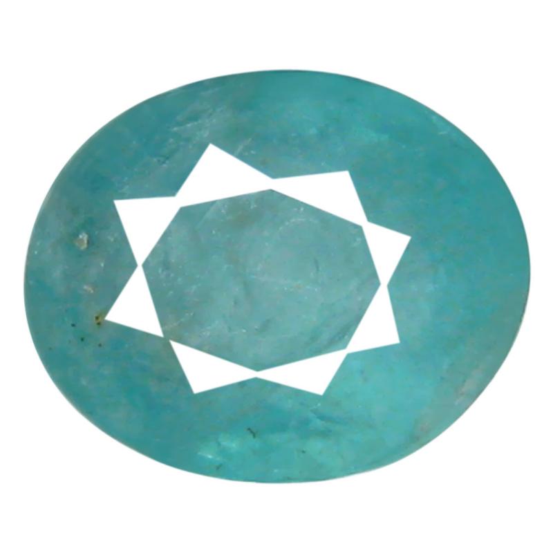 0.50 ct AAA Splendid Oval Shape (6 x 5 mm) Greenish Blue Grandidierite Natural Gemstone
