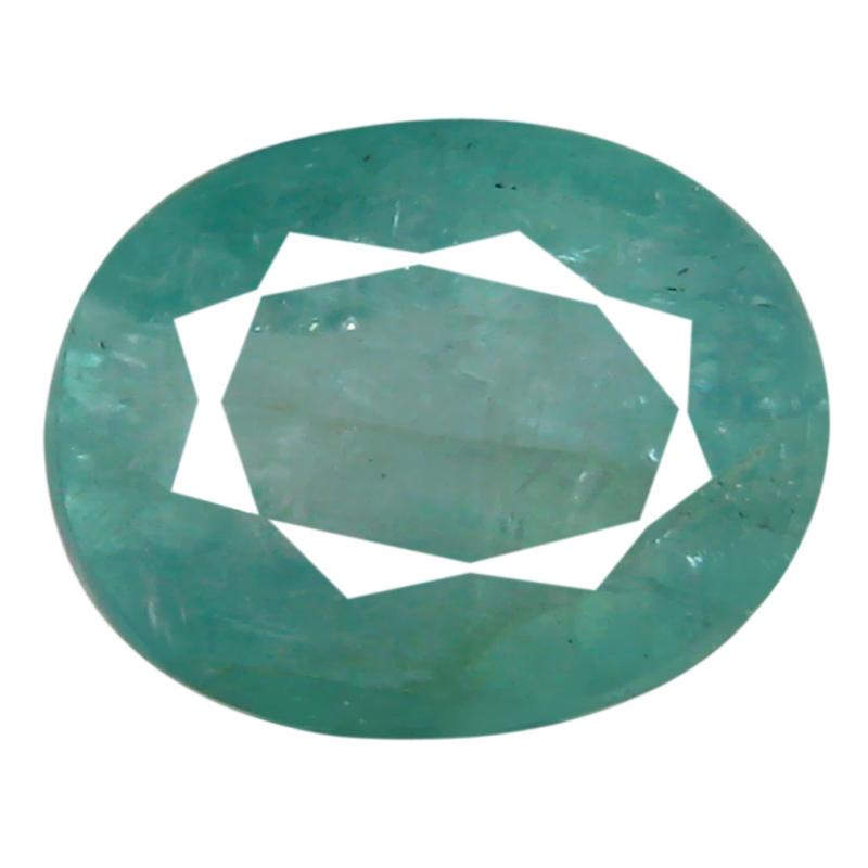 0.97 ct AAA Outstanding Oval Shape (7 x 5 mm) Greenish Blue Grandidierite Natural Gemstone