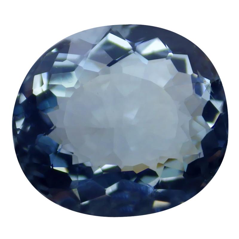 2.49 ct Outstanding Oval (10 x 9 mm) Unheated / Untreated Brazil Aquamarine Loose Gemstone