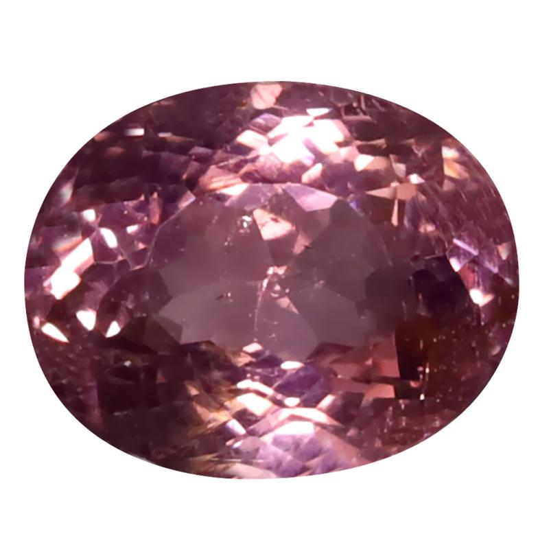 2.44 ct Premium Oval Cut (9 x 7 mm) Mozambique Pink Tourmaline Natural Gemstone