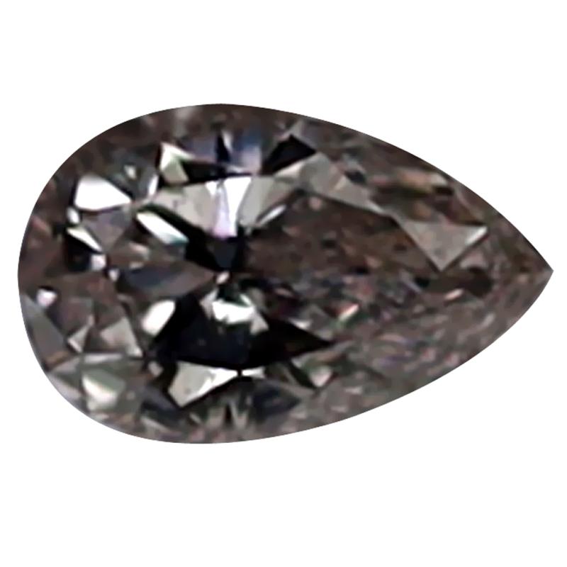 0.03 ct Mesmerizing Pear Cut (3 x 2 mm) Colorless Unheated / Untreated Diamond Natural Gemstone