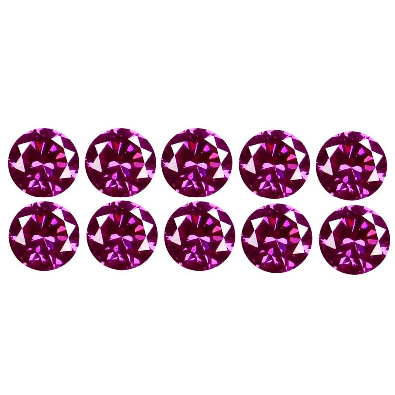 0.26 ct (10 pcs Lot) Excellent CALIBRATED SIZE(2 x 2 mm) Round Shape Diamond Natural Gemstone