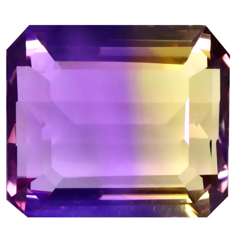 8.28 ct Eye-catching Octagon Cut (13 x 11 mm) Unheated / Untreated Natural Ametrine Loose Gemstone