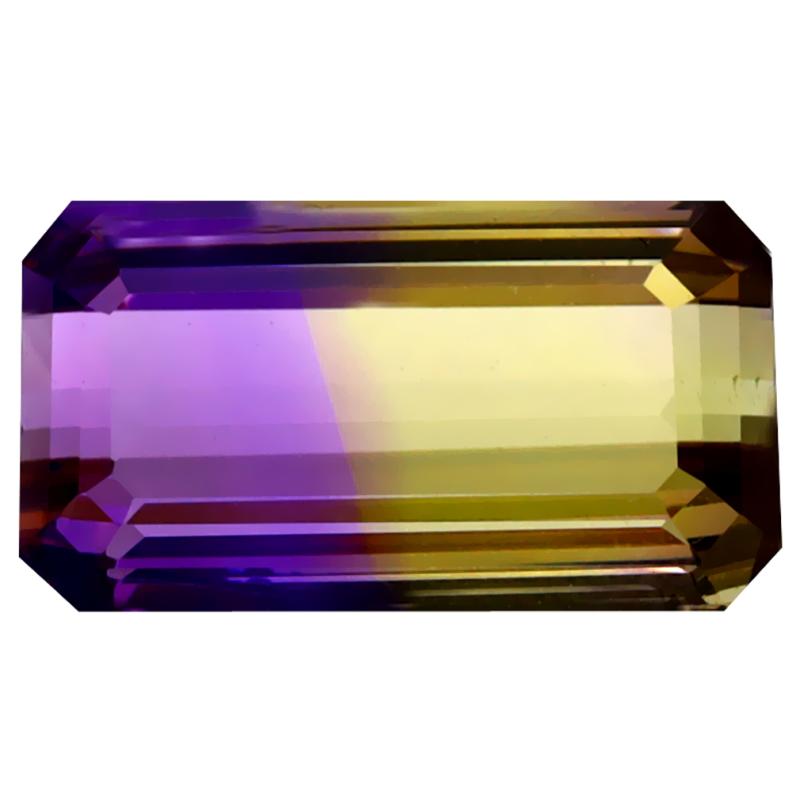 6.37 ct Gorgeous Octagon Cut (14 x 8 mm) Unheated / Untreated Natural Ametrine Loose Gemstone