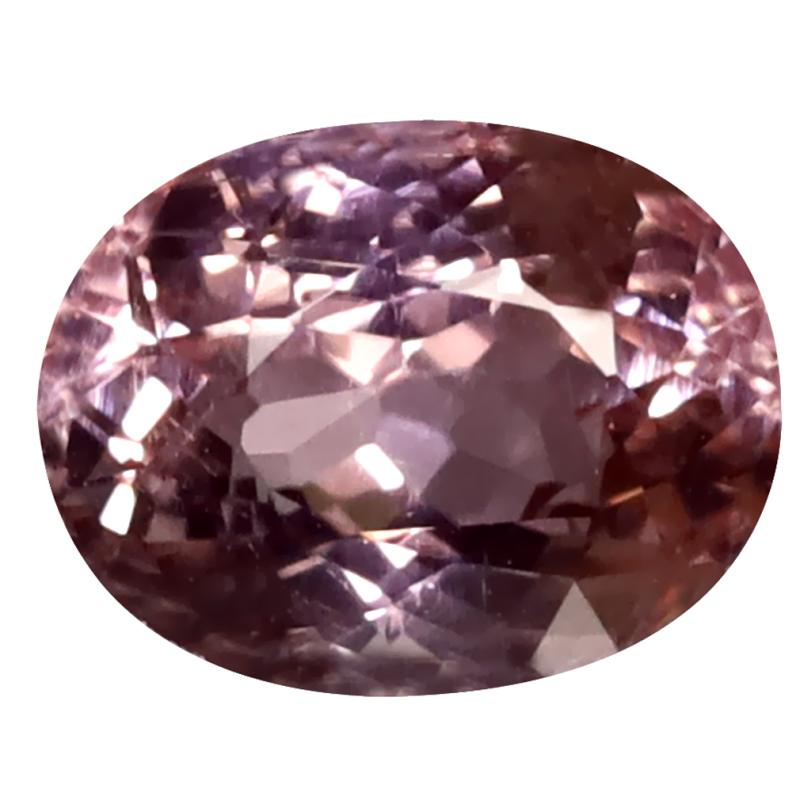 1.84 ct Shimmering Oval Cut (8 x 6 mm) Mozambique Pink Tourmaline Natural Gemstone