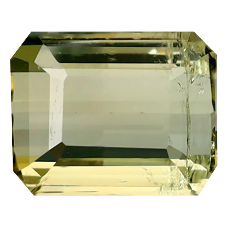 1.75 ct Spectacular Octagon Cut (8 x 6 mm) Mozambique Bi Color Tourmaline Natural Gemstone
