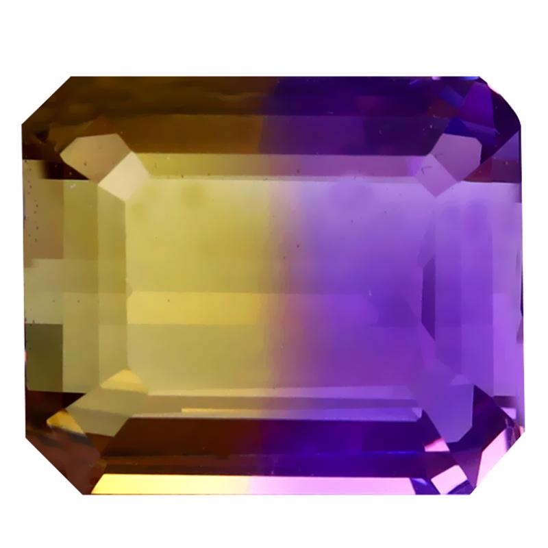 8.90 ct Elegant Octagon Cut (13 x 11 mm) Unheated / Untreated Natural Ametrine Loose Gemstone