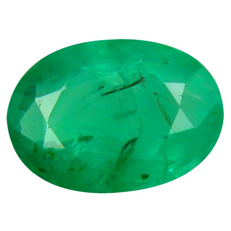 4.29 ct Mind-Boggling Oval (12 x 8 mm) 100% Natural (Un-Heated) Colombia Emerald Loose Gemstone