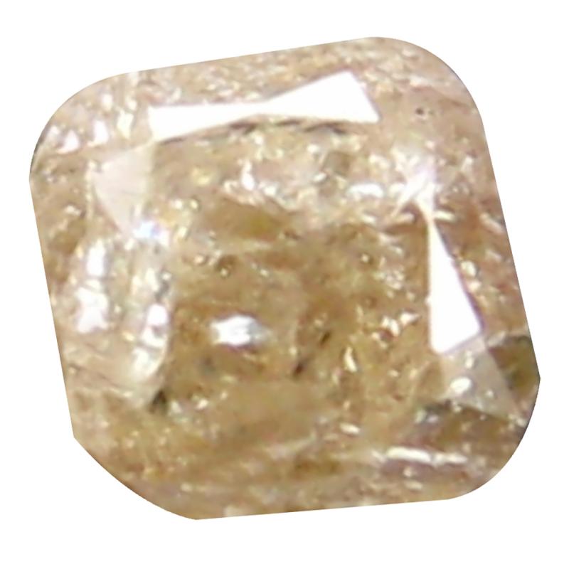 0.22 ct Outstanding Cushion Cut (3 x 3 mm) Congo Fancy Pink Diamond Natural Gemstone