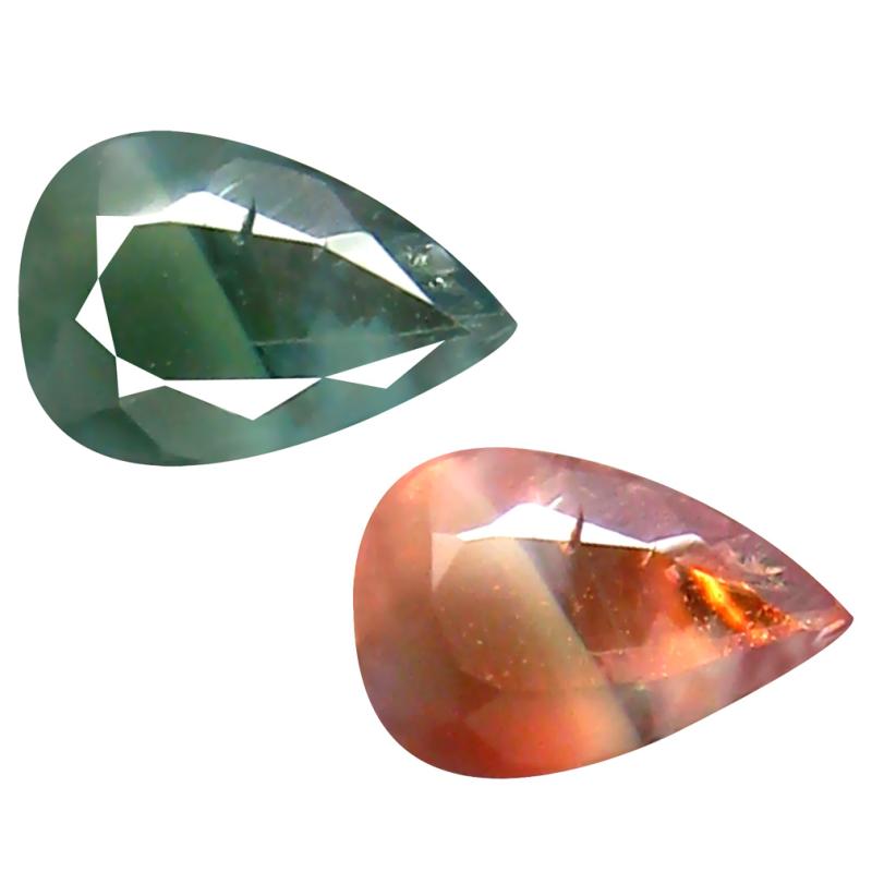 0.31 ct Exquisite Pear Shape (6 x 4 mm) 100% Natural (Un-Heated) Color Change Alexandrite Natural Gemstone