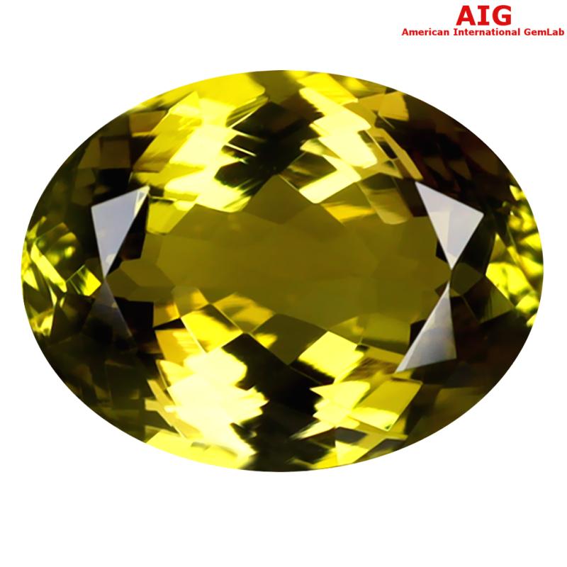 2.54 ct AIG Certified Grand looking Oval Shape (10 x 8 mm) Brownish Yellow Tanzanite Natural Gemstone
