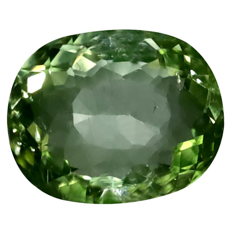 1.82 ct Spectacular Oval Cut (8 x 7 mm) Mozambique Green Tourmaline Natural Gemstone