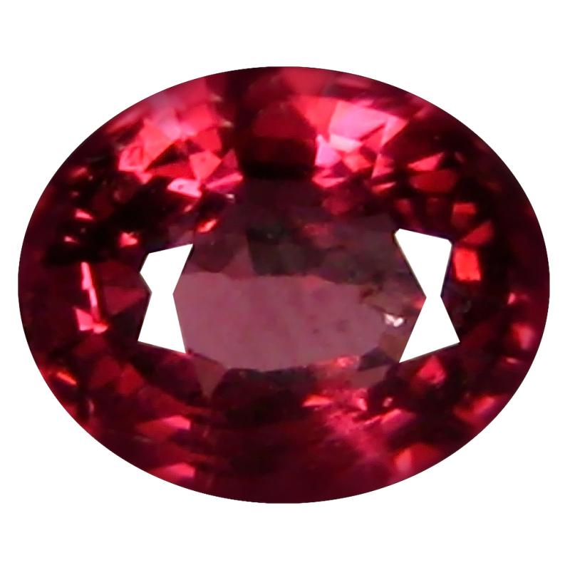 1.14 ct AAA+ Gorgeous Oval Shape (7 x 5 mm) Pinkish Red Rhodolite Garnet Natural Gemstone