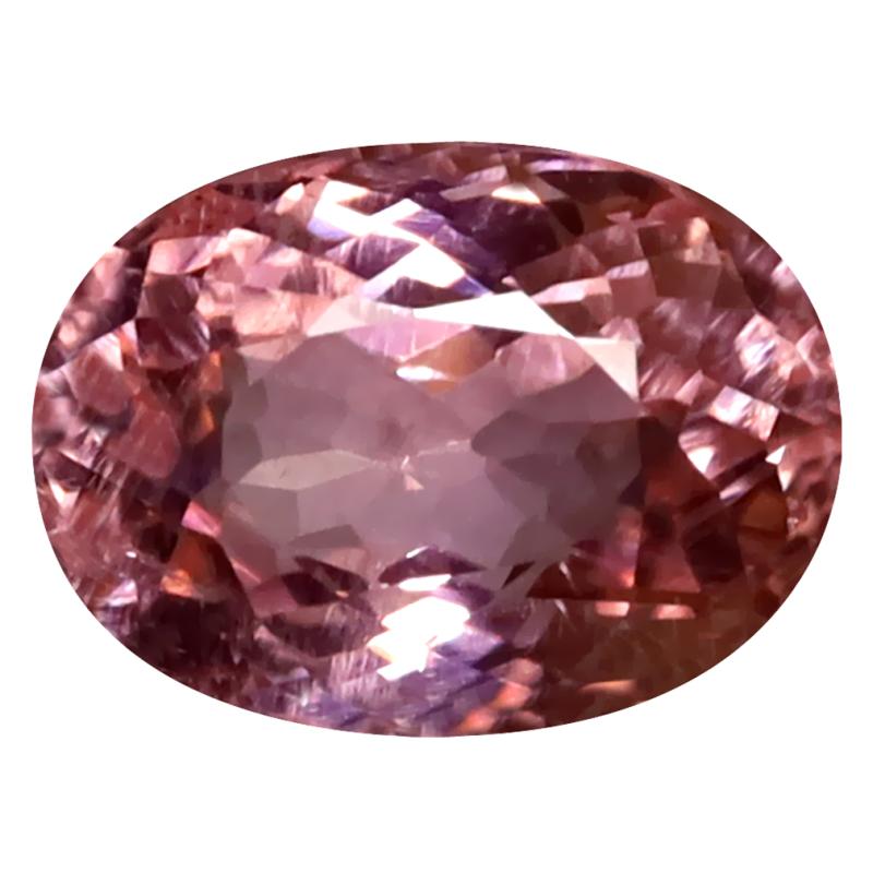 1.68 ct Mesmerizing Oval Cut (9 x 6 mm) Mozambique Pink Tourmaline Natural Gemstone