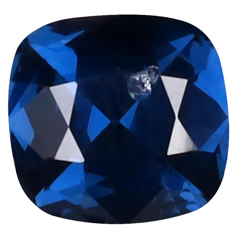 1.38 ct Marvelous Cushion Cut (7 x 7 mm) Unheated / Untreated Blue Spinel Natural Gemstone