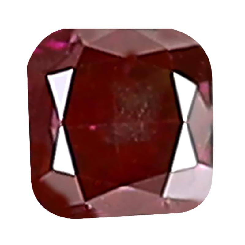 0.06 ct Eye-popping Cushion Cut (2 x 2 mm) SI Clarity Purplish Pink Diamond Loose Stone