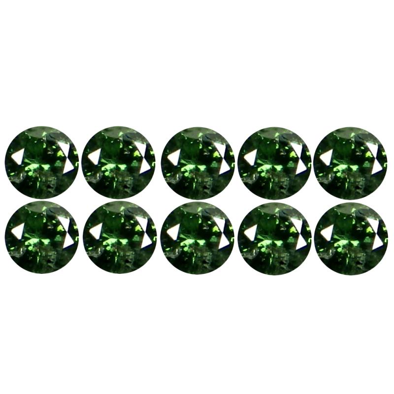 0.18 ct (10 pcs Lot) Significant CALIBRATED SIZE(2 x 2 mm) Round Shape Diamond Natural Gemstone