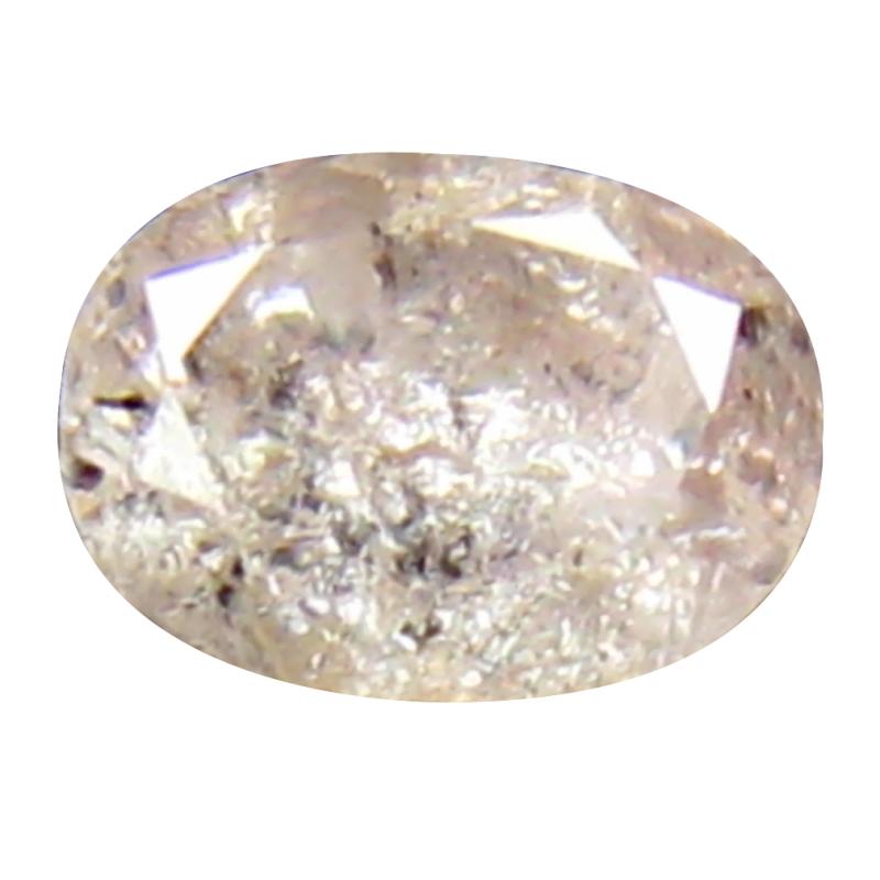 0.25 ct Splendid Oval Cut (4 x 3 mm) Congo Fancy Light Pink Diamond Natural Gemstone