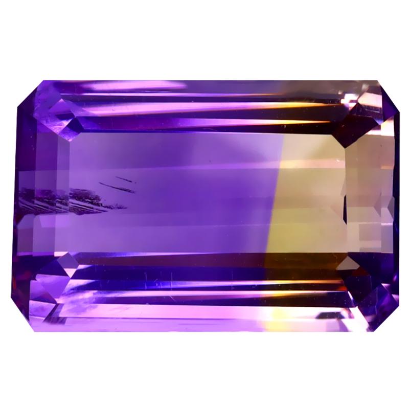 10.83 ct Wonderful Octagon Cut (16 x 11 mm) Unheated / Untreated Natural Ametrine Loose Gemstone