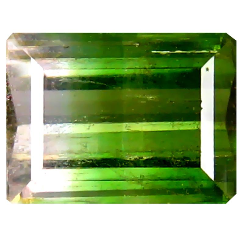 2.81 ct Wonderful Octagon Shape (9 x 7 mm) Watermelon Color Watermelon Tourmaline Genuine Stone