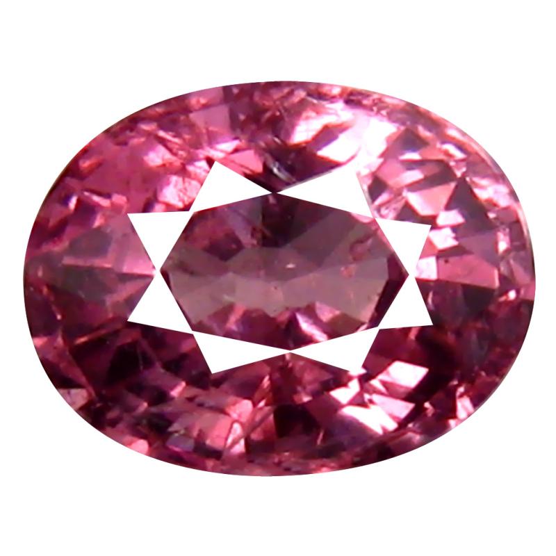 0.81 ct AAA+ Significant Oval Shape (6 x 5 mm) Pinkish Orange Malaya Garnet Natural Gemstone