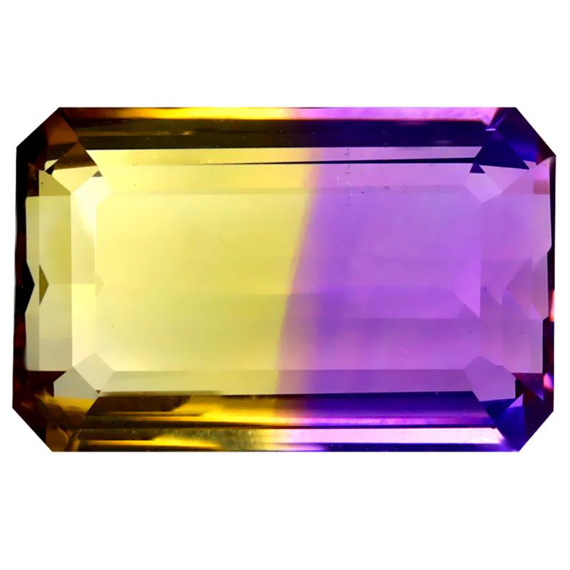 10.21 ct Gorgeous Octagon Cut (16 x 11 mm) Unheated / Untreated Natural Ametrine Loose Gemstone