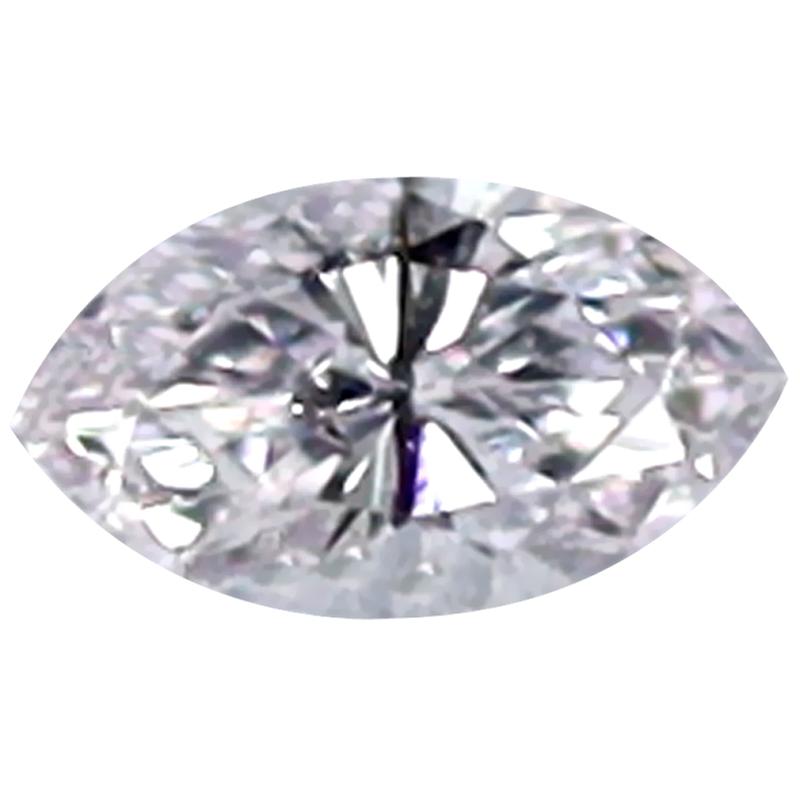 0.05 ct Pretty Marquise Cut (3 x 2 mm) D (Colorless) Unheated / Untreated Diamond Natural Gemstone