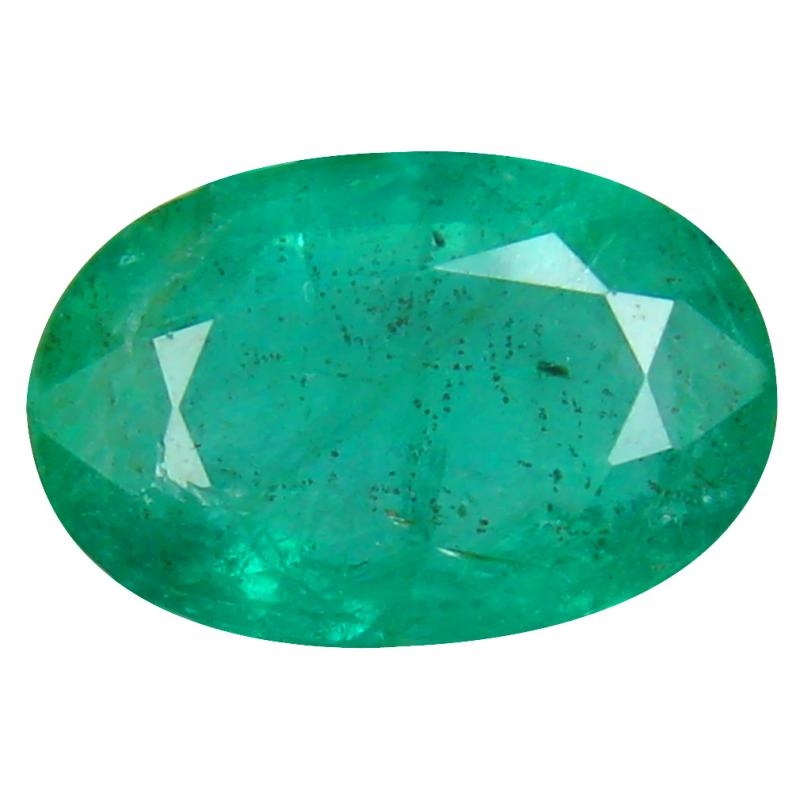 3.40 ct Gorgeous Oval (12 x 8 mm) 100% Natural (Un-Heated) Colombia Emerald Loose Gemstone