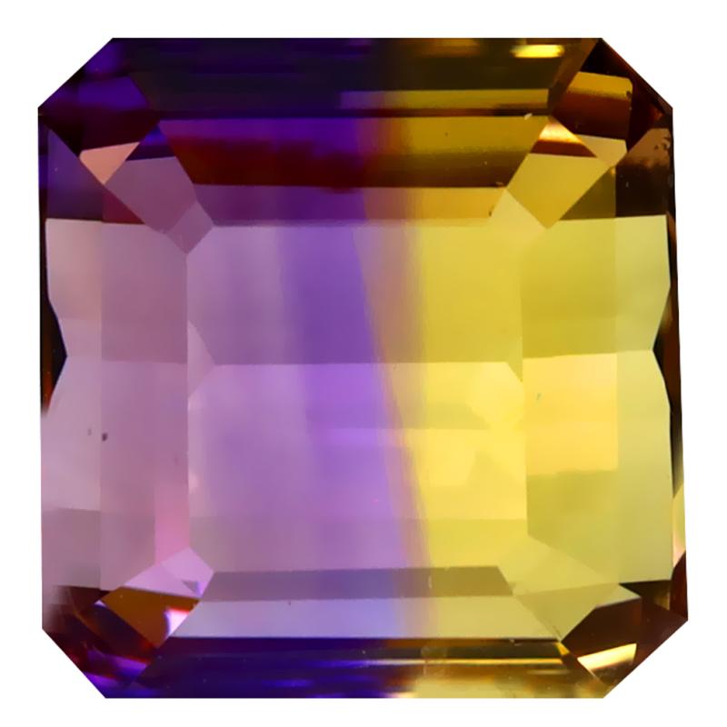 10.41 ct Great looking Octagon Cut (12 x 12 mm) Unheated / Untreated Natural Ametrine Loose Gemstone