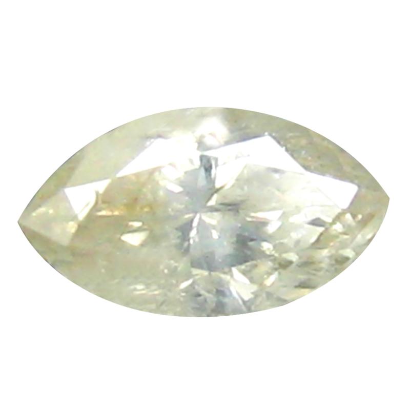 0.17 ct Fabulous Marquise Cut (5 x 3 mm) Congo Colorless Diamond Natural Gemstone
