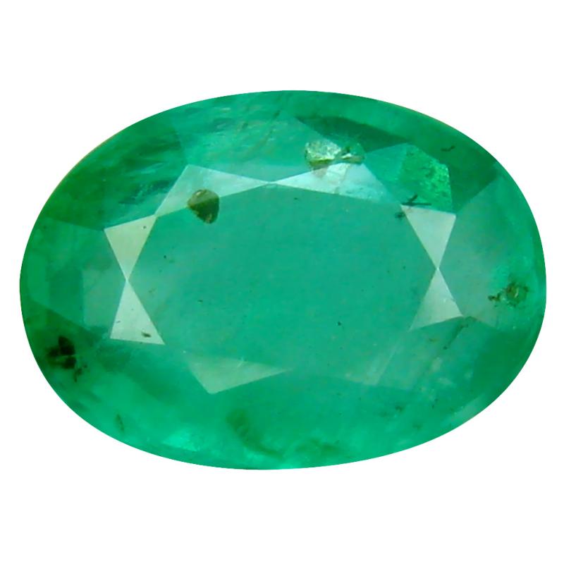 3.74 ct Exquisite Oval (12 x 9 mm) 100% Natural (Un-Heated) Colombia Emerald Loose Gemstone