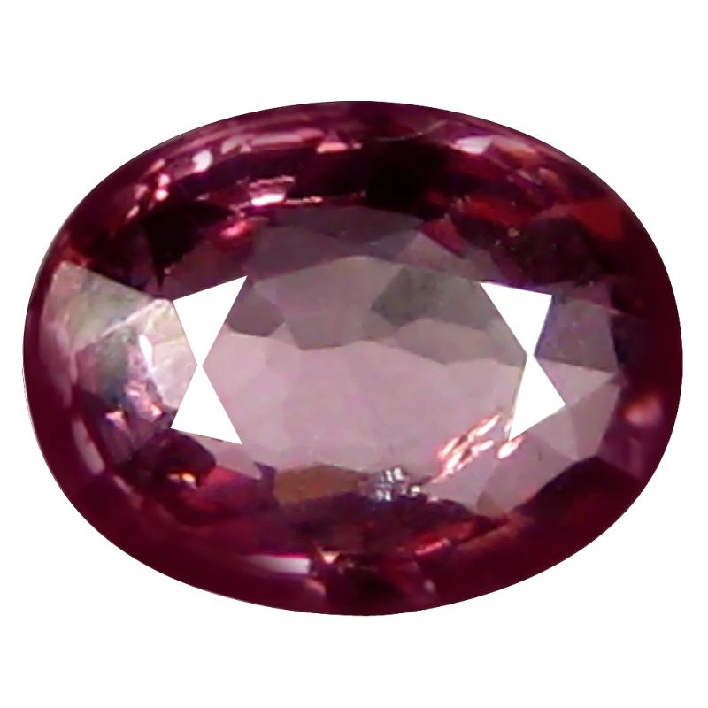 1.05 ct AAA+ Magnificent Oval Shape (7 x 5 mm) Pinkish Red Rhodolite Garnet Natural Gemstone