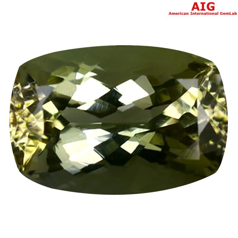 2.10 ct AIG Certified Gorgeous Cushion Shape (9 x 6 mm) Blue Yellow Tanzanite Natural Gemstone
