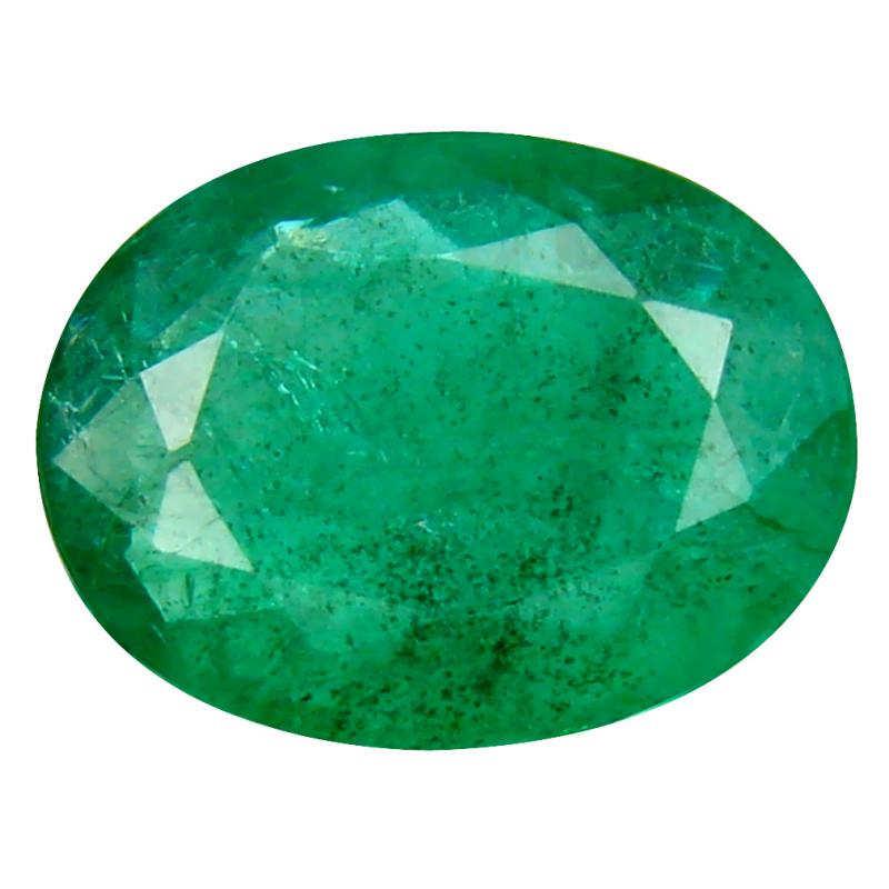 3.69 ct Unbelievable Oval (13 x 10 mm) 100% Natural (Un-Heated) Colombia Emerald Loose Gemstone