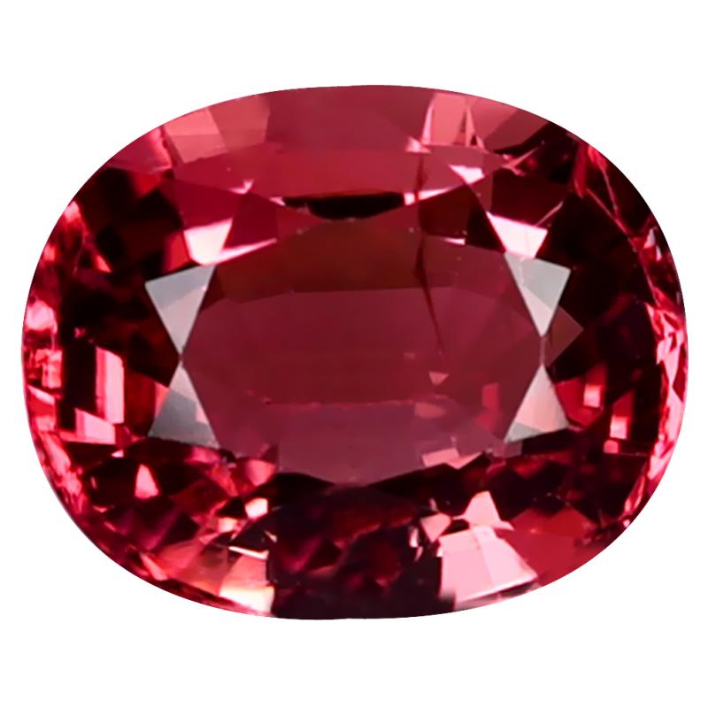1.60 ct Best Oval Cut (8 x 7 mm) Mozambique Pink Tourmaline Natural Gemstone