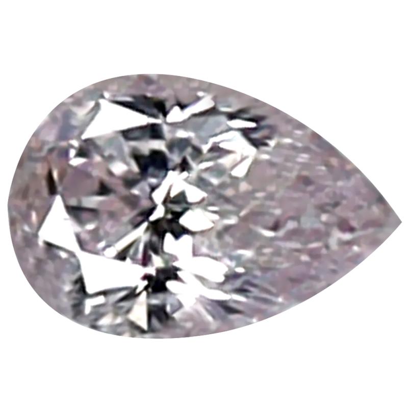 0.05 ct Five-star Pear Cut (3 x 2 mm) D (Colorless) Unheated / Untreated Diamond Natural Gemstone