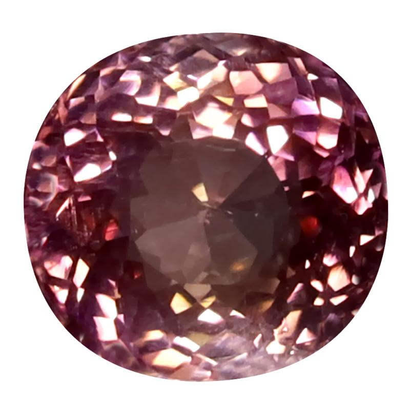 1.71 ct Terrific Oval Cut (7 x 7 mm) Mozambique Pink Tourmaline Natural Gemstone