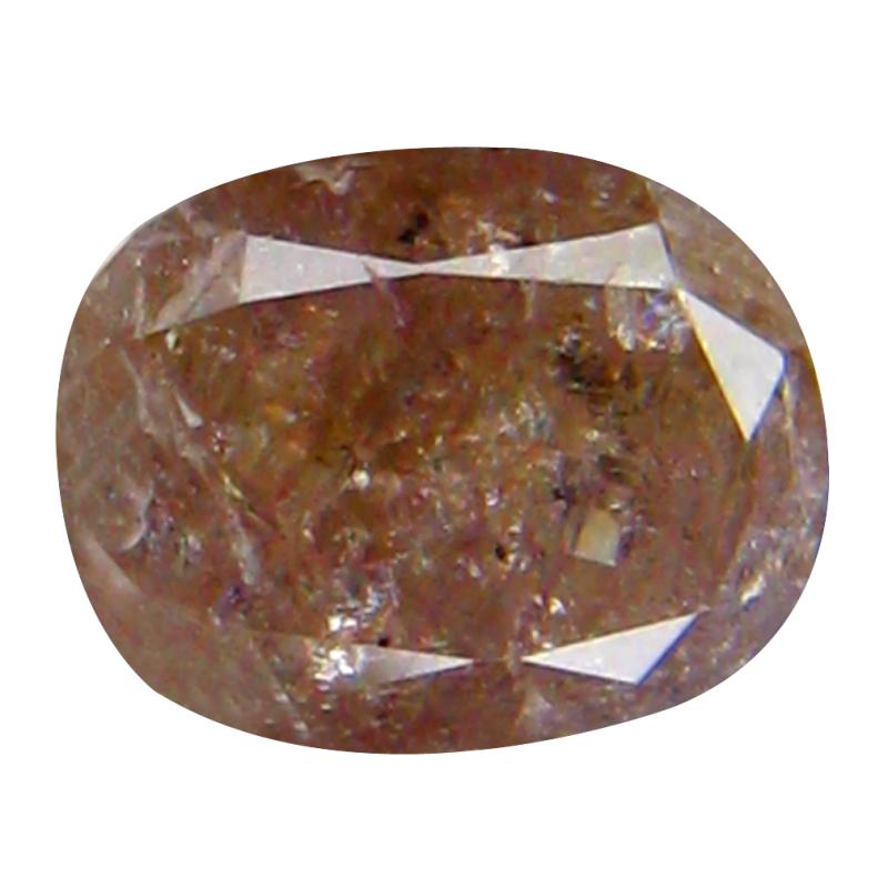 0.57 ct Dazzling Oval Cut (5 x 4 mm) Congo Fancy Light Pink Diamond Natural Gemstone