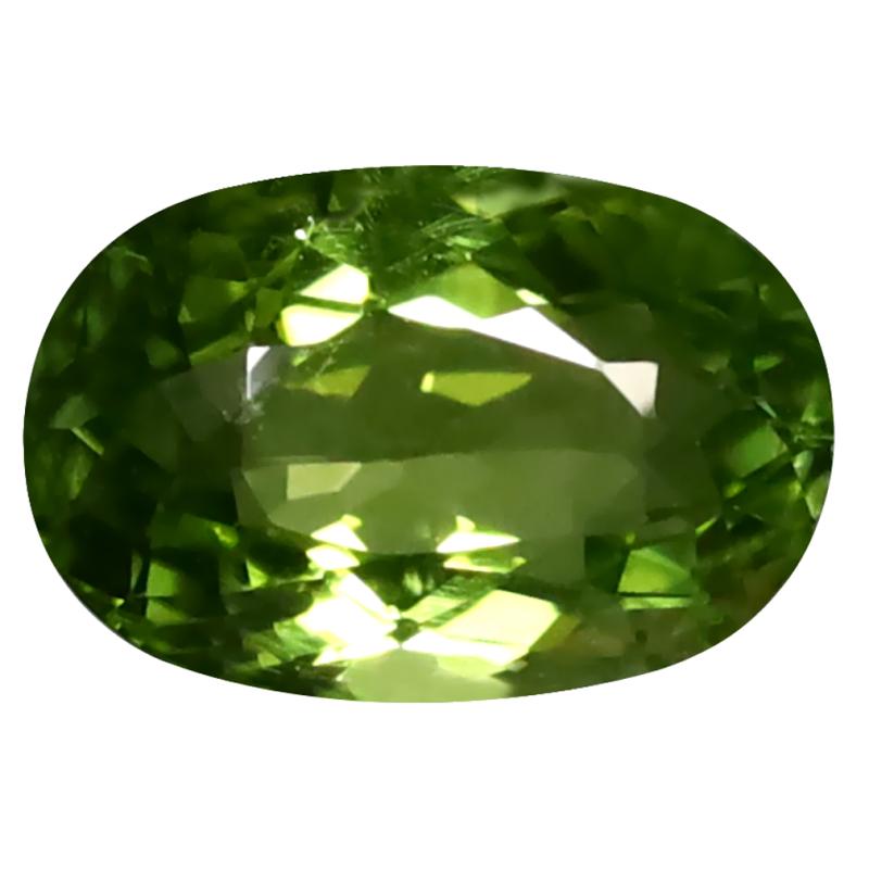 1.45 ct Supreme Oval Cut (9 x 6 mm) Mozambique Green Tourmaline Natural Gemstone
