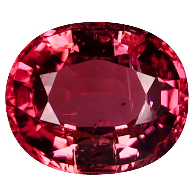 1.86 ct Exquisite Oval Cut (8 x 7 mm) Mozambique Pink Tourmaline Natural Gemstone