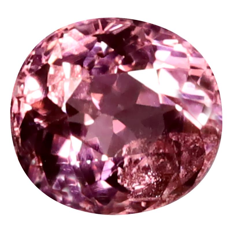 1.36 ct Beautiful Oval Cut (7 x 6 mm) Mozambique Pink Tourmaline Natural Gemstone