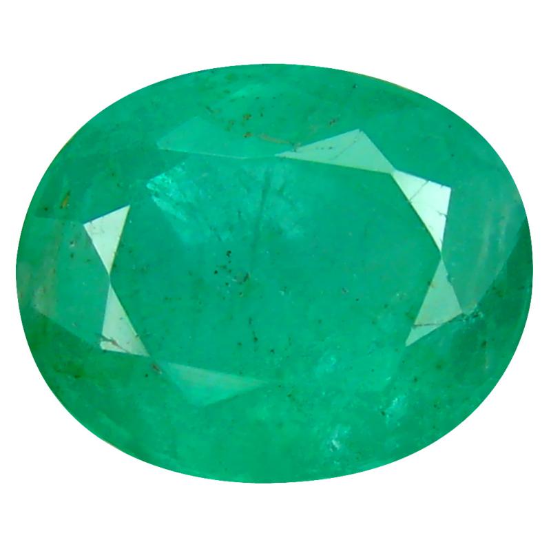 4.14 ct Magnificent fire Oval (11 x 9 mm) 100% Natural (Un-Heated) Colombia Emerald Loose Gemstone