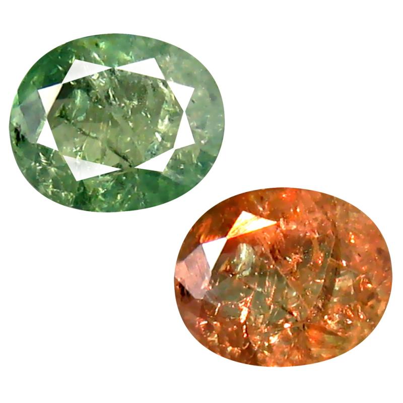 0.68 ct Impressive Oval Shape (6 x 5 mm) 100% Natural (Un-Heated) Color Change Alexandrite Natural Gemstone