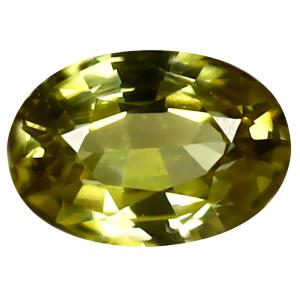 1.54 ct Tremendous Oval Cut (8 x 5 mm) 100% Natural (Un-Heated) Yellow Zircon Natural Gemstone