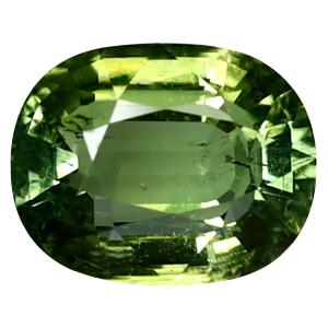 2.21 ct Fair Oval Cut (9 x 7 mm) Mozambique Green Tourmaline Natural Gemstone